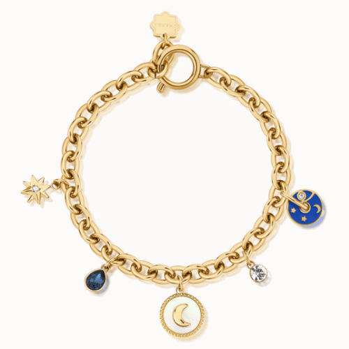 BROSWAY karkötő Chakra Mystic Moon and Stars karkötő BWBHKB128