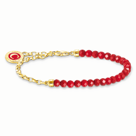 THOMAS SABO karkötő Red beads karkötő A2130-427-10