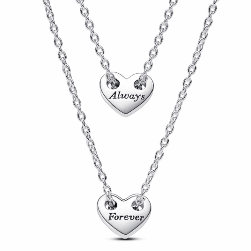 PANDORA Forever & Always nyaklánc nyaklánc 393207C00-45