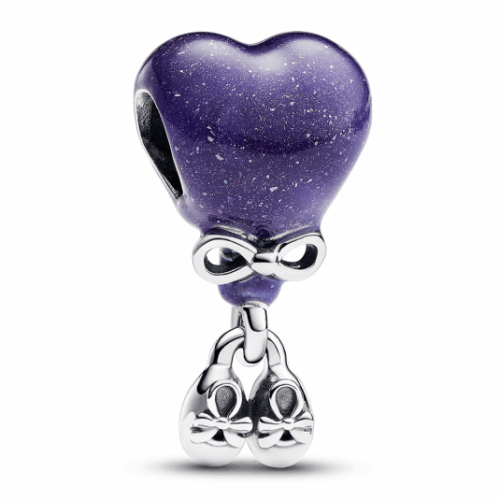 PANDORA  "Baby Girl"  léggömb charm