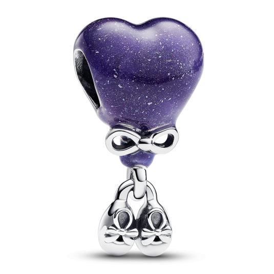 PANDORA  "Baby Girl"  léggömb charm