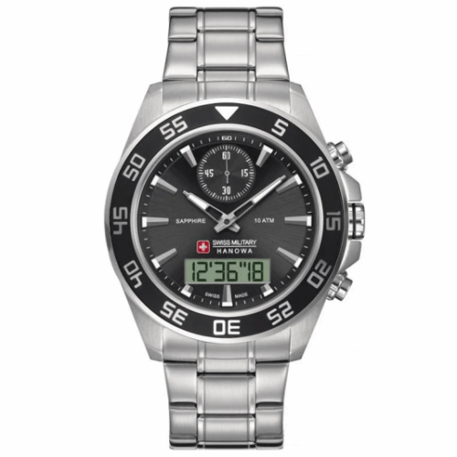 SWISS MILITARY HANOWA férfi karóra Anadigit Chrono karóra HA5222.04.007