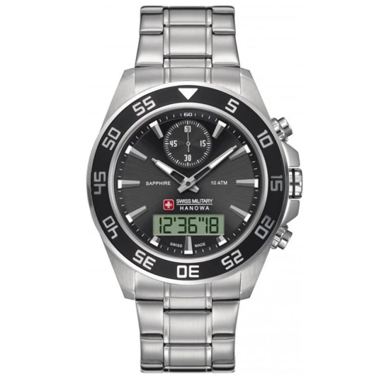 SWISS MILITARY HANOWA férfi karóra Anadigit Chrono karóra HA5222.04.007