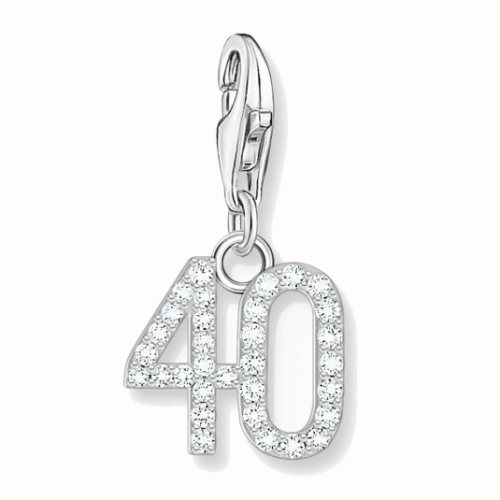 THOMAS SABO charm medál  Number 40 medál 2137-051-21
