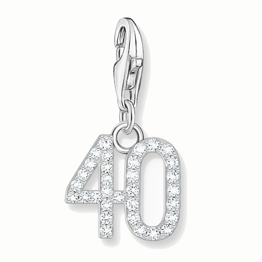THOMAS SABO charm medál  Number 40 medál 2137-051-21