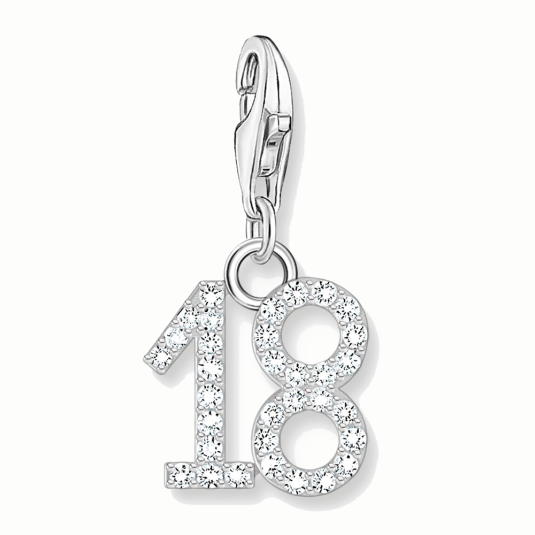 THOMAS SABO charm medál Number 18 medál 2134-051-21