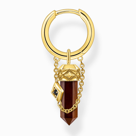 THOMAS SABO fél pár fülbevaló Tiger's eye fülbevaló CR724-324-10