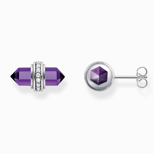 THOMAS SABO fülbevaló Ametiszt fülbevaló H2281-643-13