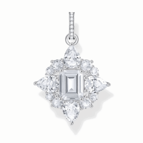 THOMAS SABO medál White zirconia medál PE963-051-14