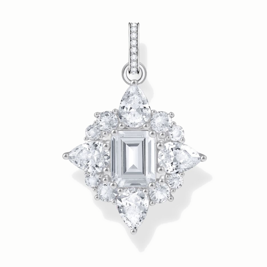 THOMAS SABO medál White zirconia medál PE963-051-14