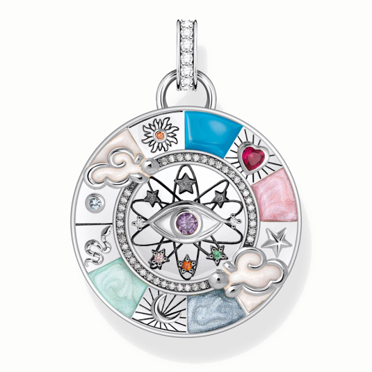 THOMAS SABO medál Wheel of fortune medál PE962-340-7