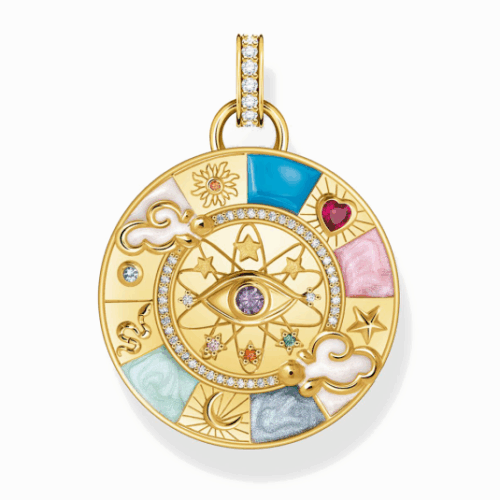 THOMAS SABO medál Wheel of fortune medál PE962-471-7