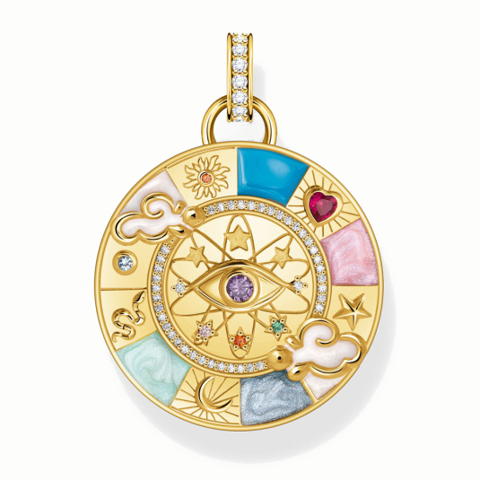 THOMAS SABO medál Wheel of fortune medál PE962-471-7