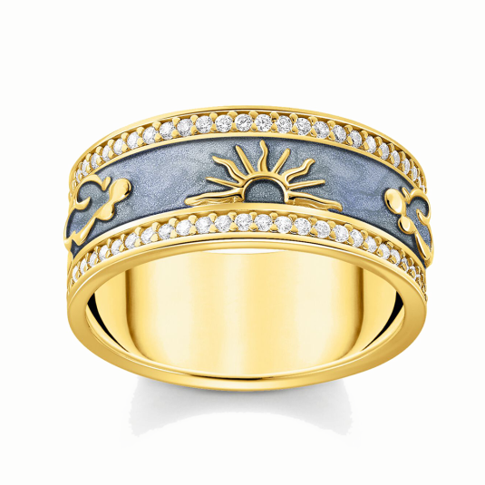 THOMAS SABO gyűrű Cosmic symbols gyűrű TR2450-565-1