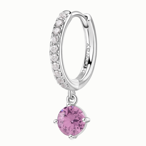 BROSWAY fél pár fülbevaló Vibrant Pink fülbevaló BWFVP83