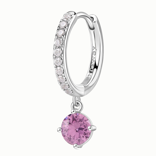 BROSWAY fél pár fülbevaló Vibrant Pink fülbevaló BWFVP83
