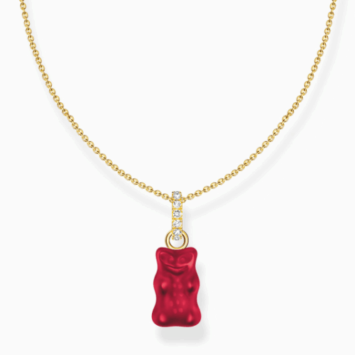 THOMAS SABO x HARIBO Red goldbear nyaklánc nyaklánc KE2209-414-10