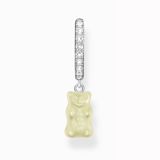 THOMAS SABO x HARIBO White goldbear fél pár fülbevaló fülbevaló CR726-052-14