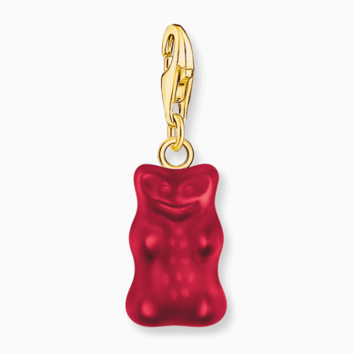 THOMAS SABO x HARIBO Red goldbear charm medál medál 2190-413-10