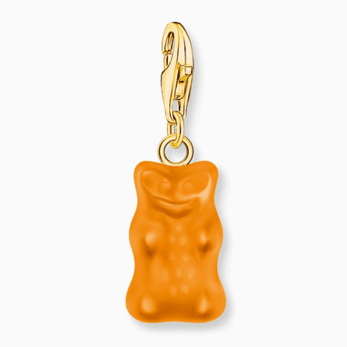 THOMAS SABO x HARIBO Orange goldbear charm medál medál 2186-413-8