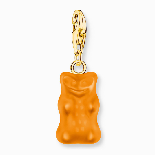 THOMAS SABO x HARIBO Orange goldbear charm medál medál 2186-413-8