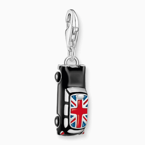 THOMAS SABO charm medál  LONDON taxi Union Jack medál 2169-041-7