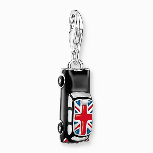 THOMAS SABO charm medál  LONDON taxi Union Jack medál 2169-041-7