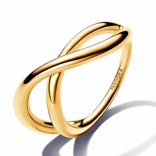 PANDORA ESSENCE aranyozott végtelenített gyűrű gyűrű 163318C00