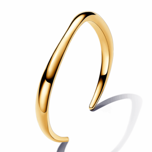 PANDORA ESSENCE aranyozott merev nyitott karkötő karkötő 563310C00