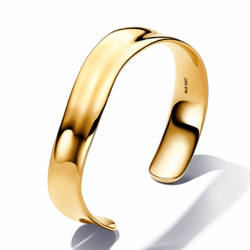 PANDORA ESSENCE aranyozott merev nyitott karkötő karkötő 563302C00