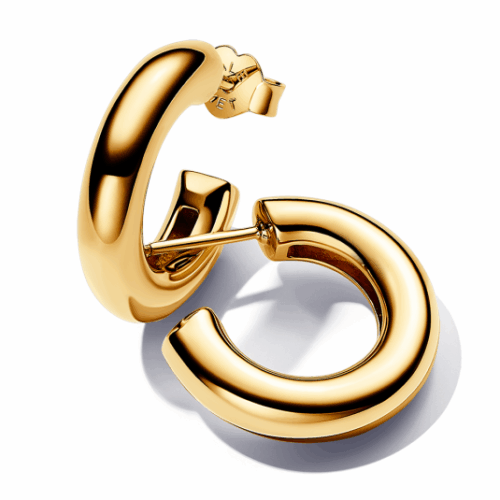 PANDORA ESSENCE aranyozott fülbevaló karikák fülbevaló 263266C00
