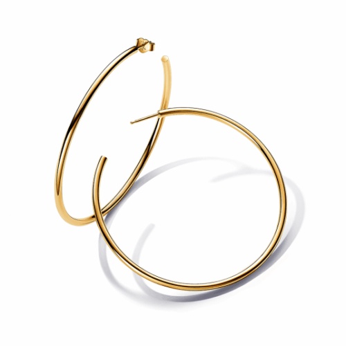 PANDORA ESSENCE aranyozott fülbevaló karikák fülbevaló 263312C00