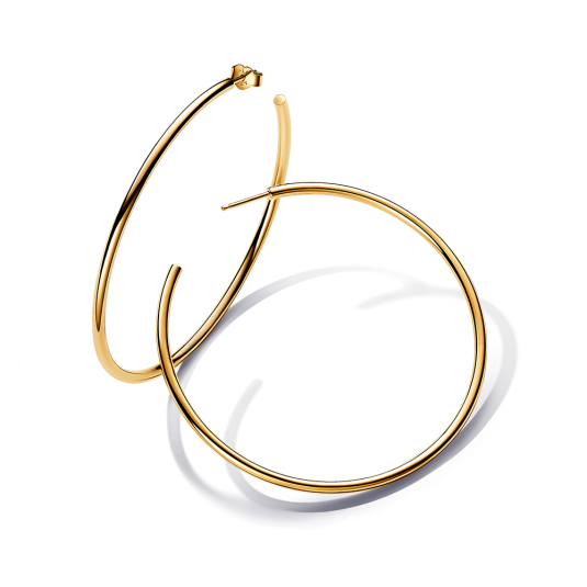PANDORA ESSENCE aranyozott fülbevaló karikák fülbevaló 263312C00