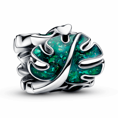 PANDORA Monstery levél charm
