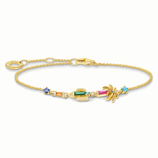 THOMAS SABO karkötő Színes pálmafa és kaktusz karkötő A2150-488-7