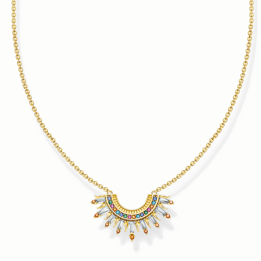 THOMAS SABO nyaklánc Sun beams and colourful stones nyaklánc KE2203-488-7