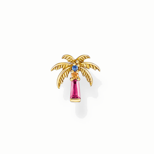 THOMAS SABO fél pár fülbevaló Colourful palm tree fülbevaló H2285-488-7