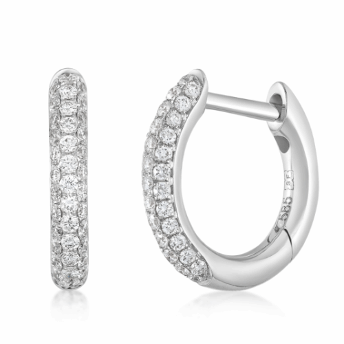 SOFIA DIAMONDS arany karika fülbevaló gyémánttal fülbevaló CK37005181855