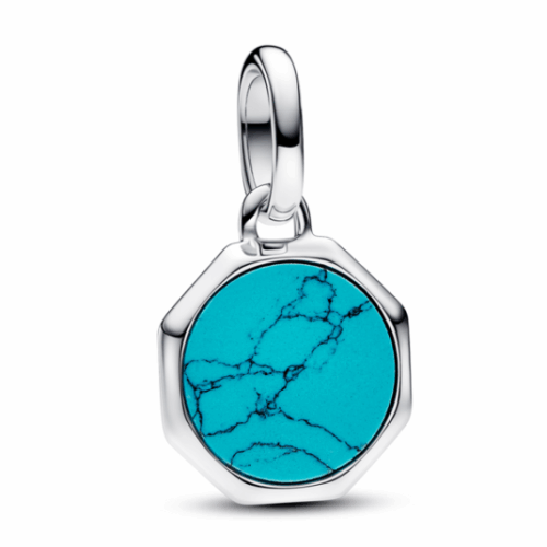 PANDORA ME medál Türkiz mini medalion medál 793388C01