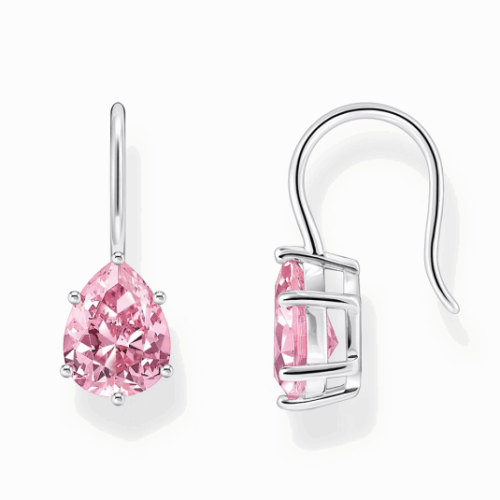 THOMAS SABO Pink drop fülbevaló fülbevaló H2290-051-9