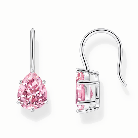 THOMAS SABO Pink drop fülbevaló fülbevaló H2290-051-9