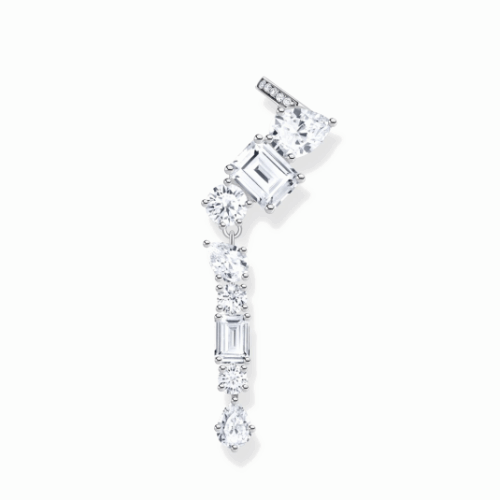 THOMAS SABO White zirconia fél pár fülbevaló fülbevaló H2280-051-14