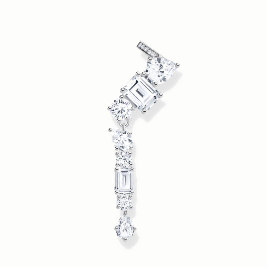 THOMAS SABO White zirconia fél pár fülbevaló fülbevaló H2280-051-14