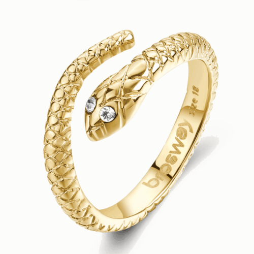 BROSWAY Chakra Mystic Snake gyűrű gyűrű BWBHKR006