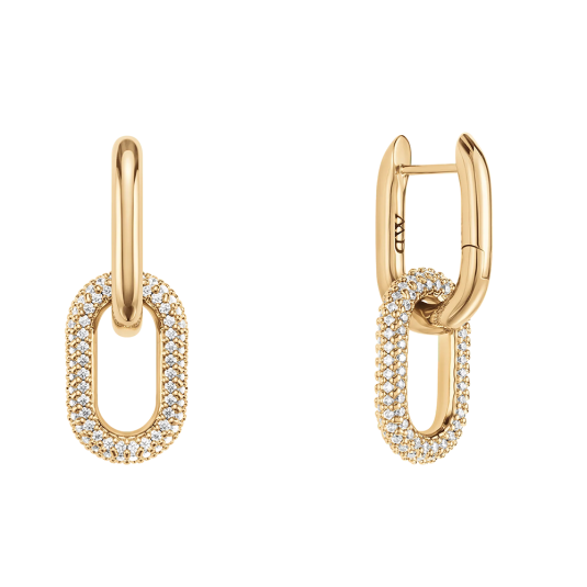 DANIEL WELLINGTON Crystal Link női fülbevaló fülbevaló DW00400594