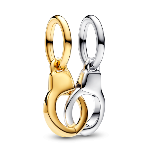 PANDORA aranyozott Bilincs charm