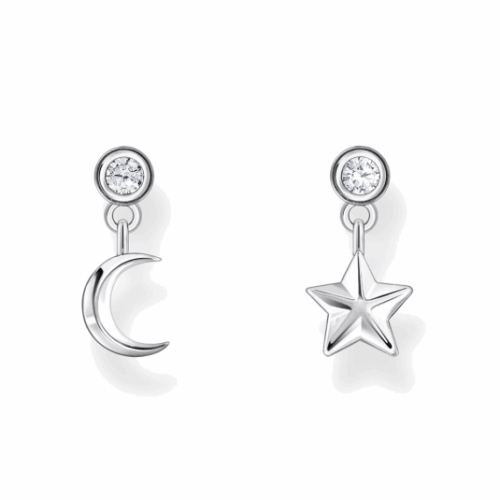 THOMAS SABO Star and moon fülbevaló fülbevaló H2293-051-14