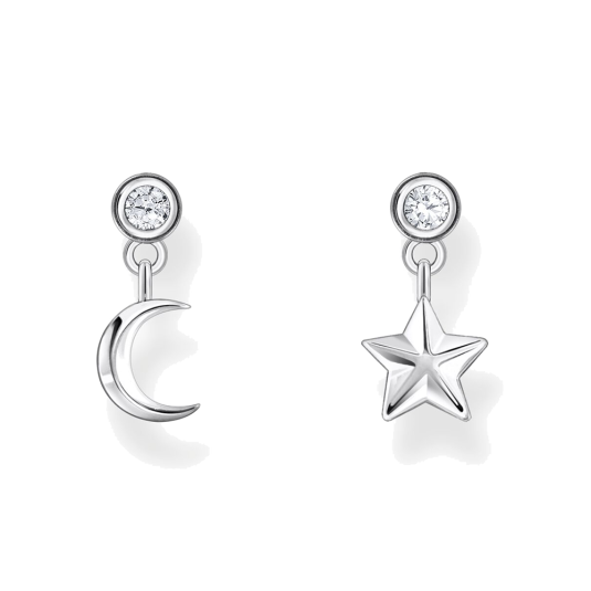 THOMAS SABO Star and moon fülbevaló fülbevaló H2293-051-14