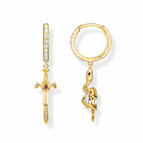 THOMAS SABO True romance Snake and sword fülbevaló fülbevaló CR750-995-7