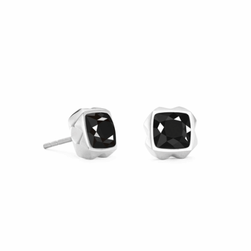 COEUR DE LION Spikes Square Onyx fülbevaló fülbevaló 1200-21-1317